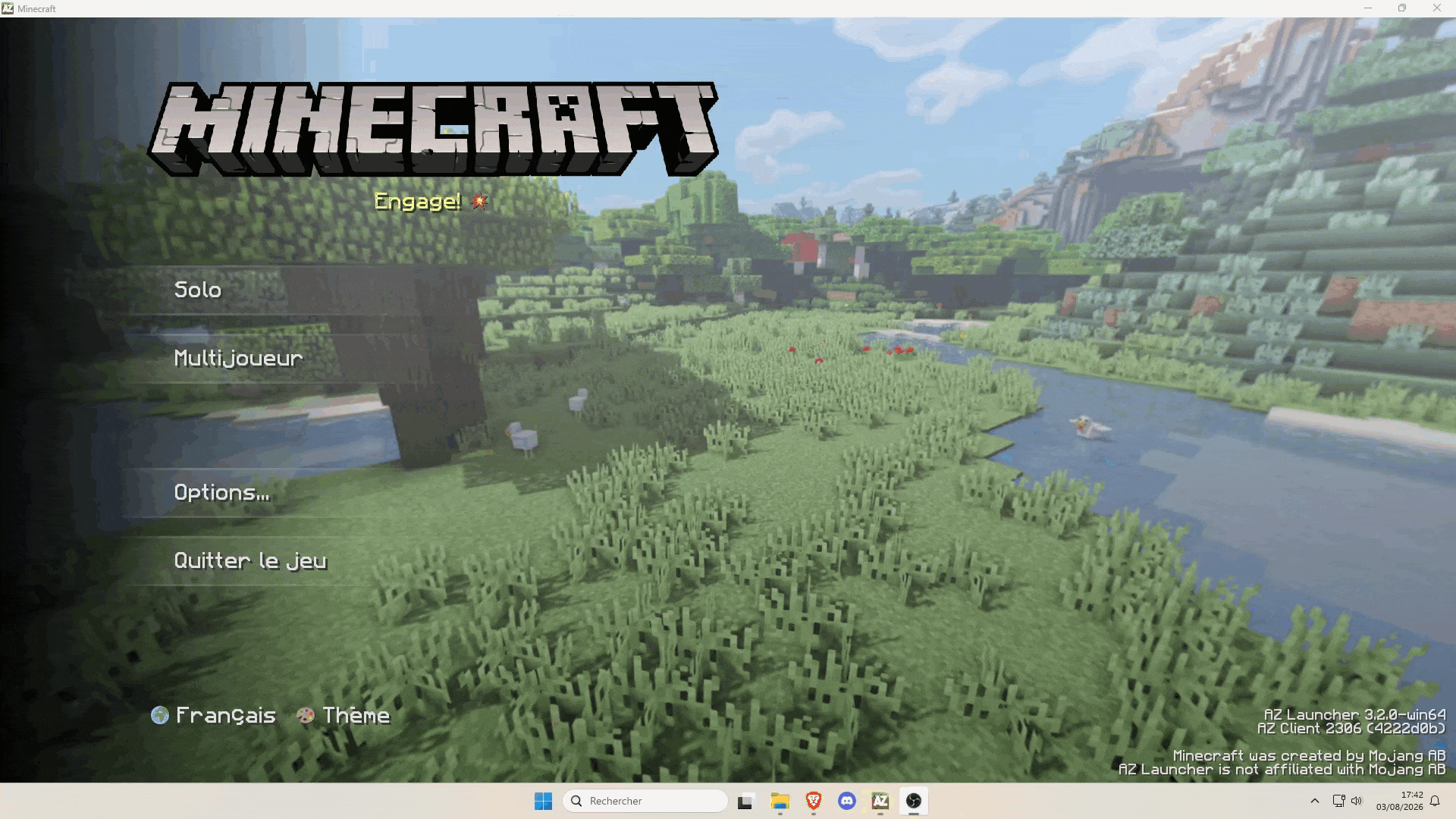 Rejoindre le serveur